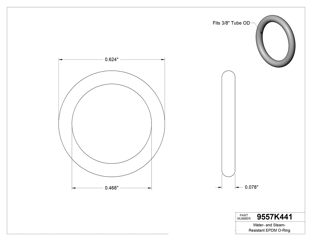Technical drawing - 9557K441